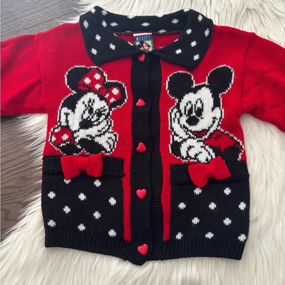 Disney Kids Mickey & Minnie Sweater - Picture 3 of 4